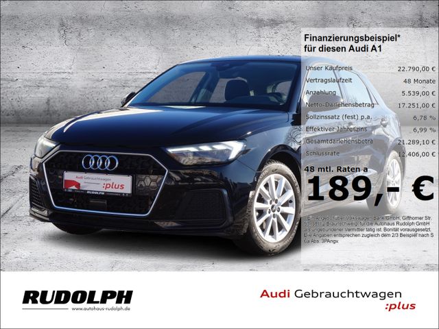 Audi A1 Sportback advanced 30 TFSI S-tronic Navi LED 