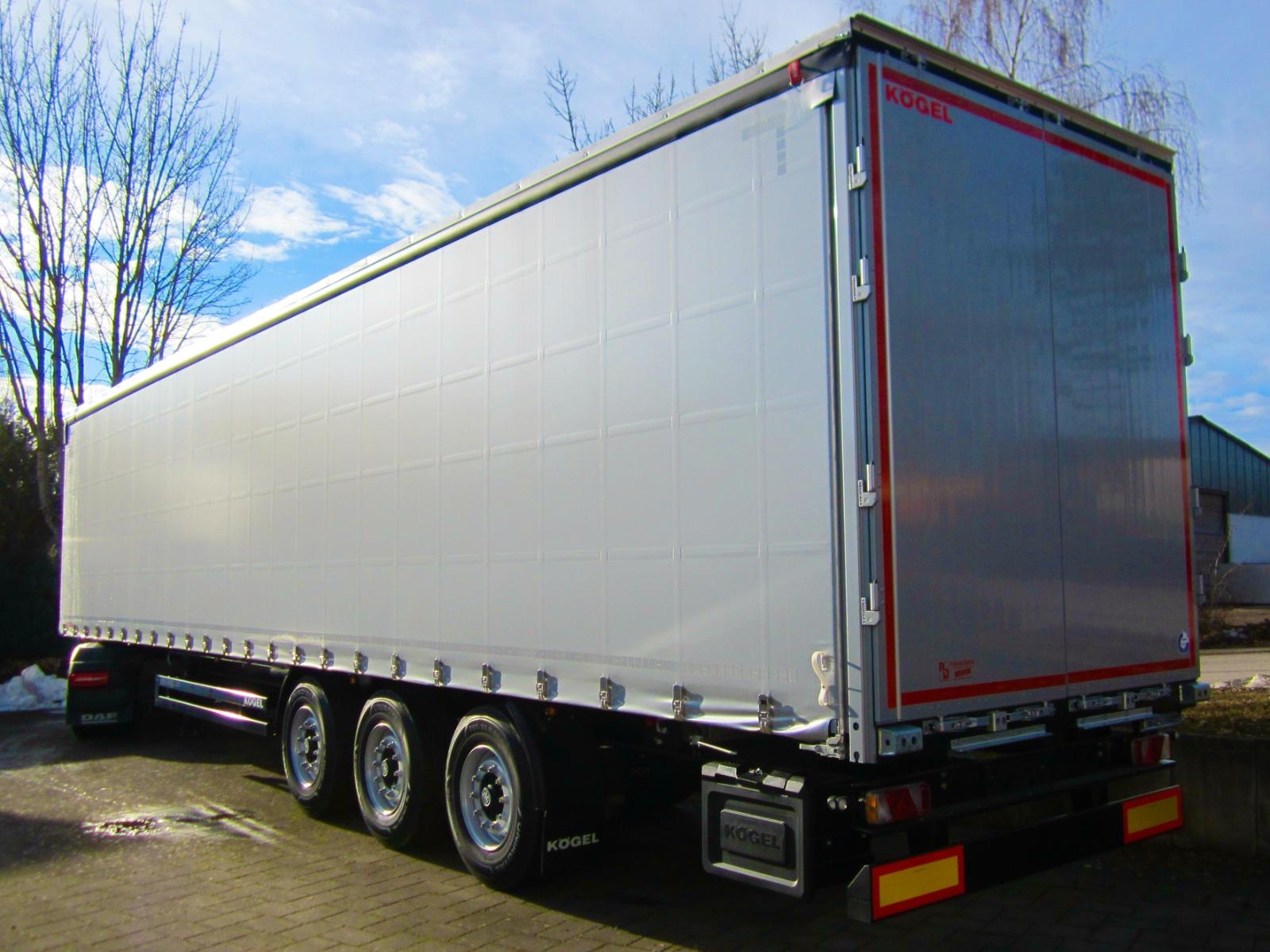 Kögel S 24 Schiebeverdeck BPW Luft Liftachse DB Zertif