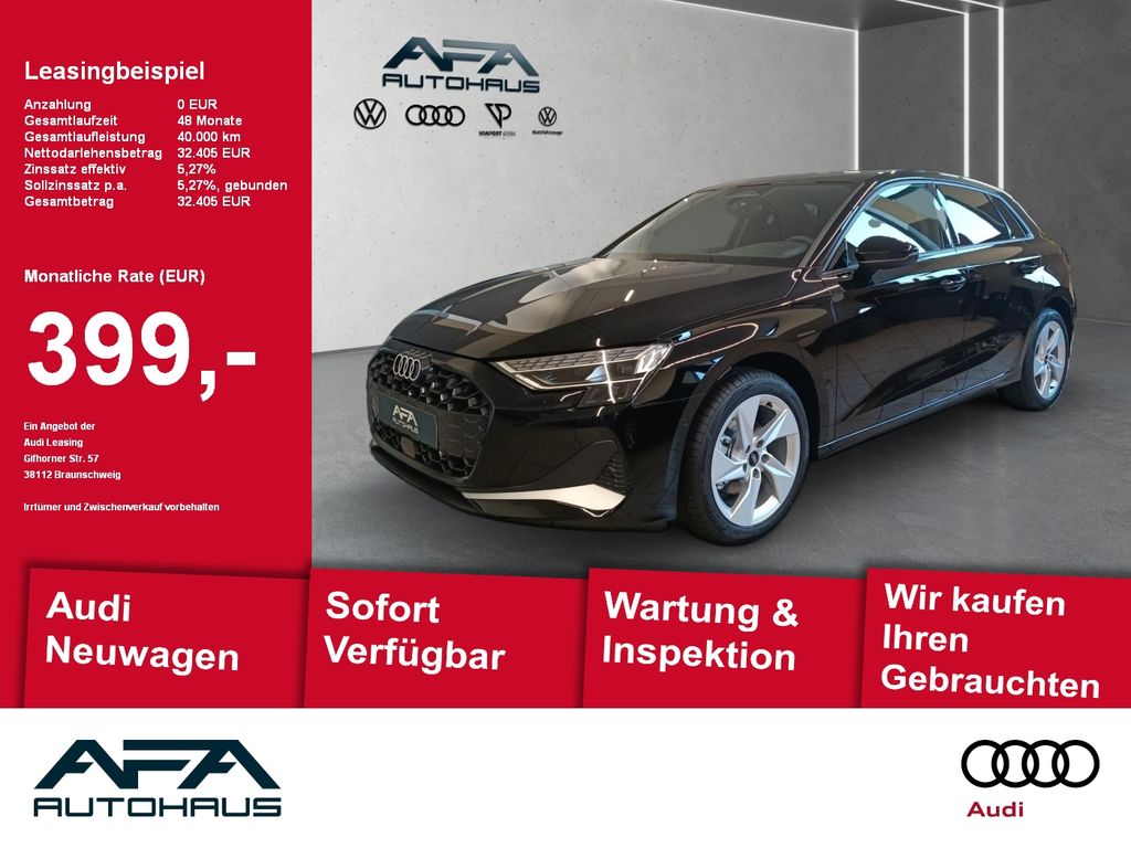 A3 Sportback 30 1.5 TFSI advanced LED*RFK*Navi*