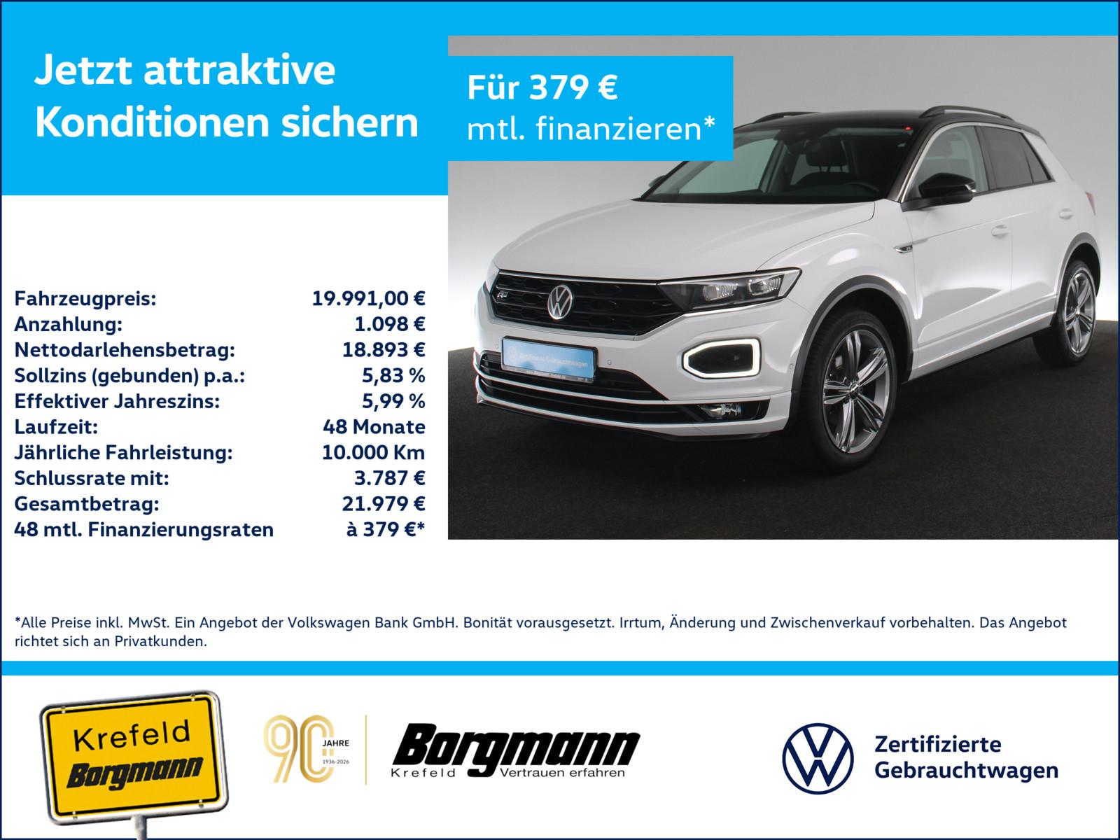 Volkswagen T-Roc 1.5 TSI Style LED AID ACC NAVI KAMERA SHZ