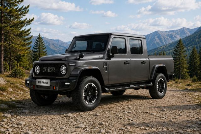 BAW BAW 212 PickUp 2.3 Diesel Automatik/4x4/Leder/LE