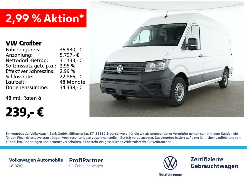 Volkswagen Crafter 35 MR HD *RFK*PDC*vorb.AHK*Digi.Cockpit