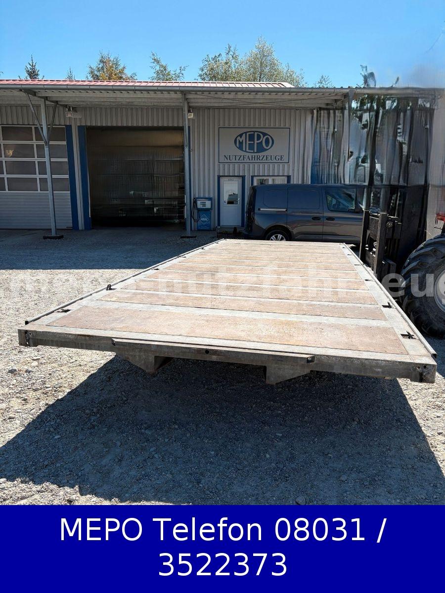 Wecon Verzinkte BDF Baustoff Plattform 7,45m mehrfach