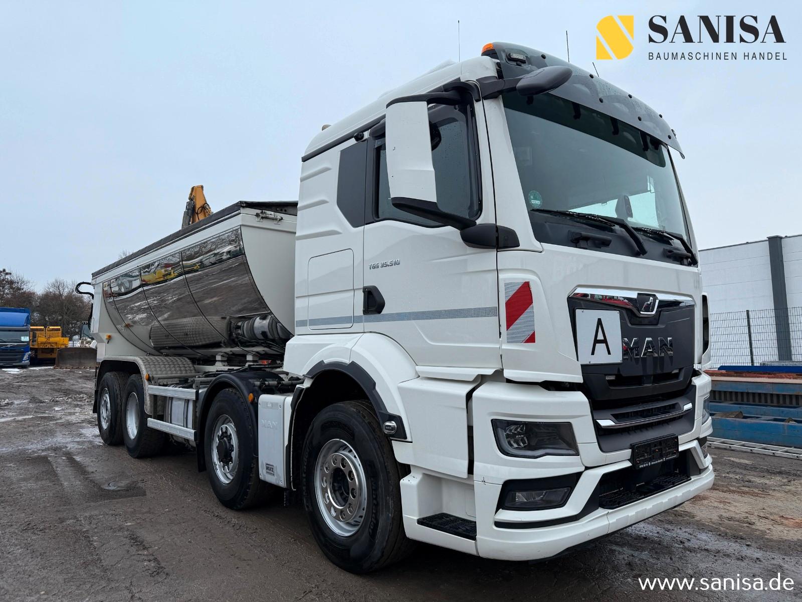 MAN TGS 35.510/Kurz Thermomulde Asphalt/8x4/HD