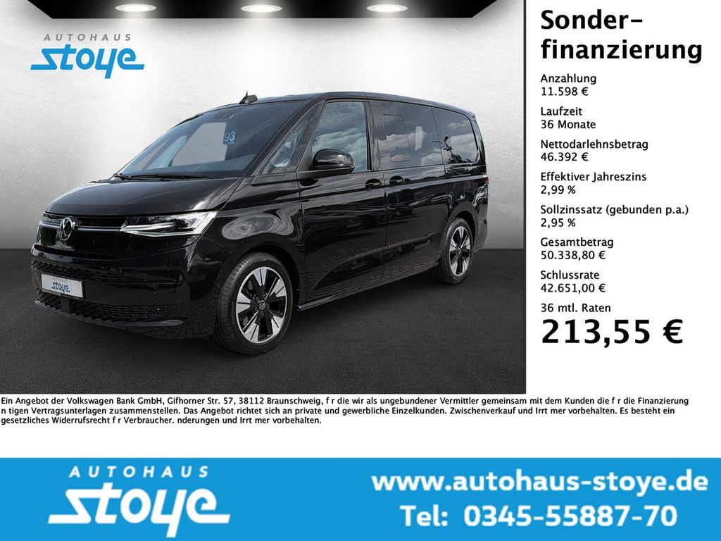 2025 Volkswagen T7 Multivan