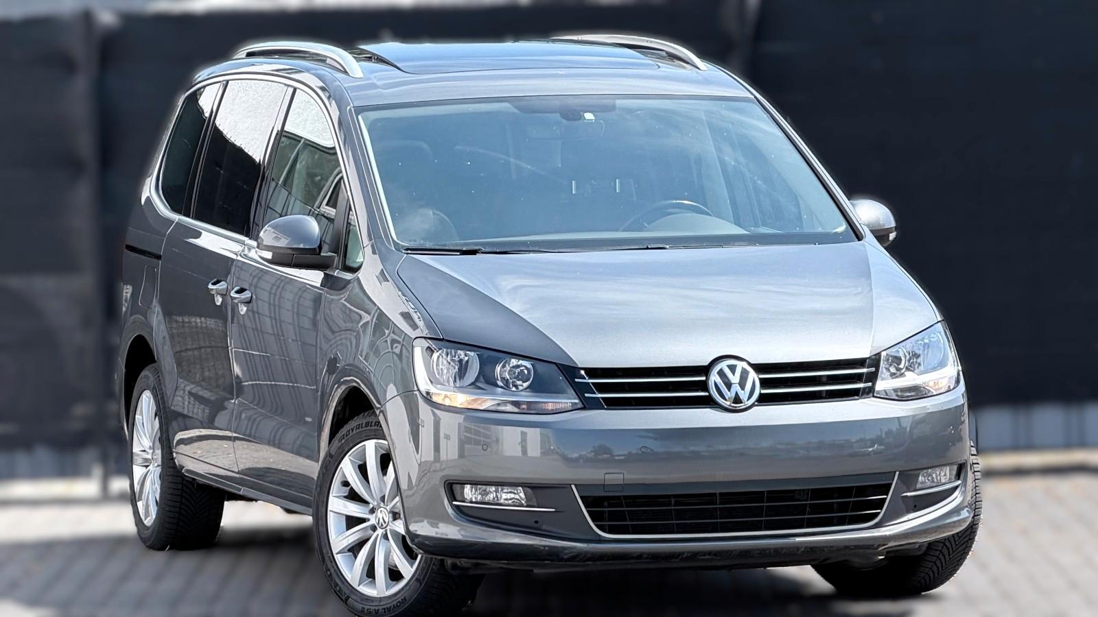 Volkswagen Sharan RfK Leder DSG Navi ACC AHK Pano 7 Sitze