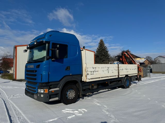 Scania R400 / R440 KRAN ATLAS 135.2E + FUNK