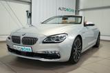BMW 650i xDrive Cabrio HUD+Sitzklima+SoftClose+ACC - silberne BMW 6er Reihe