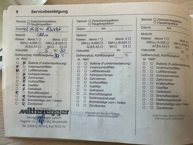 Opel Zafira C Active *2. Hand*AHK*Klima*Kamera*LED*