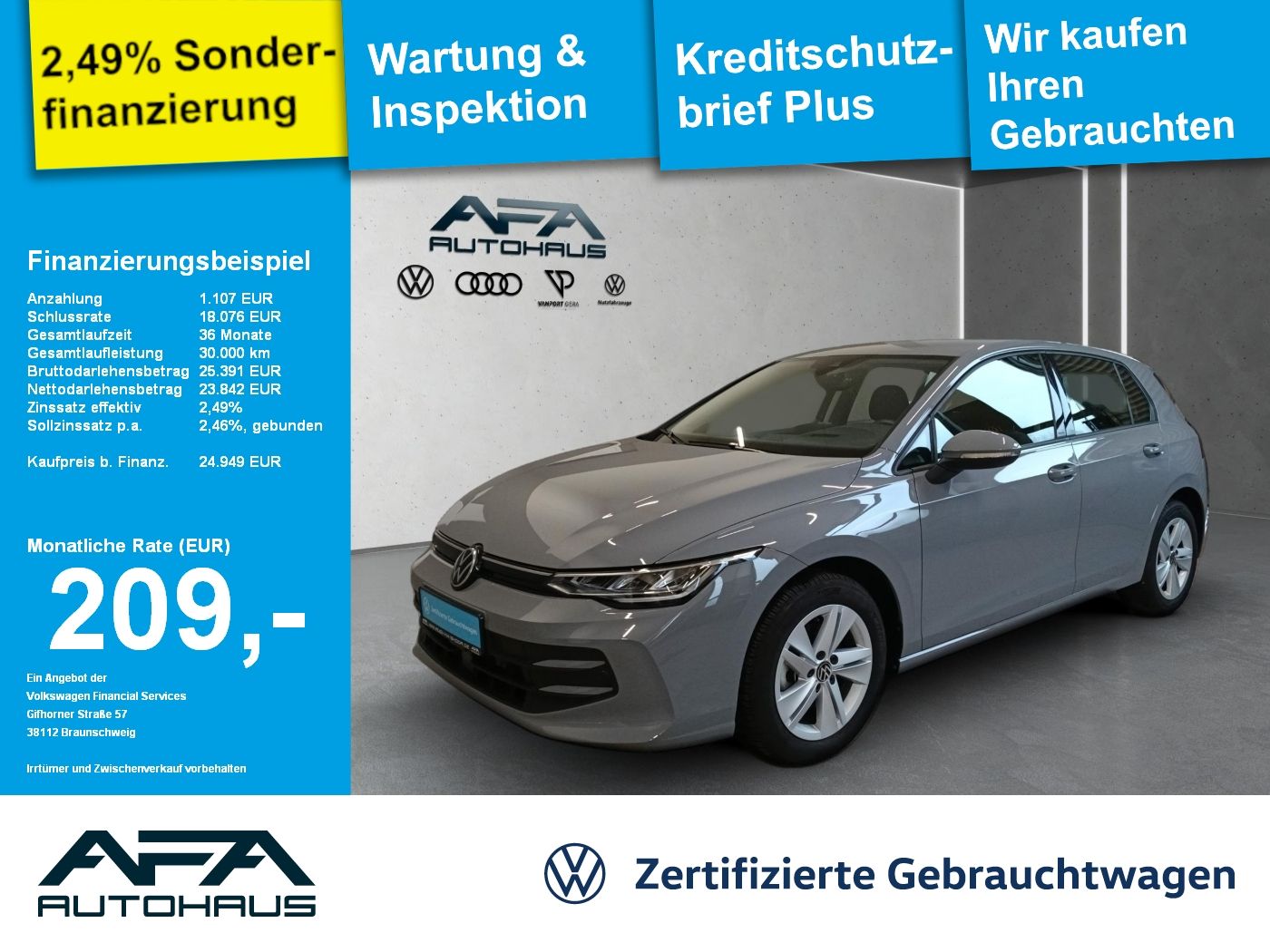 Volkswagen Golf VIII 1.5 TSI Life LED*Navi*ACC*App-Connect