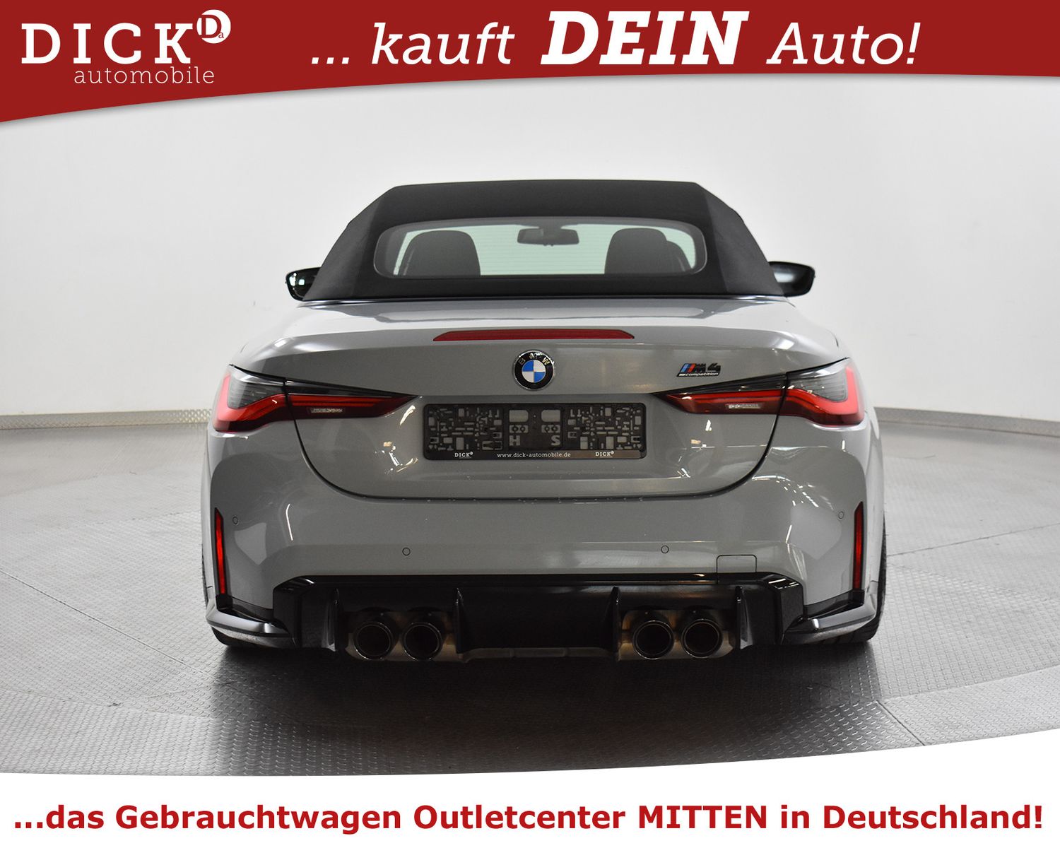 Fahrzeugabbildung BMW M4 Cabrio Comp xD CARBON+LASER+HEAD+H&K+360+VOLL