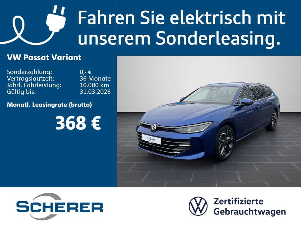 Volkswagen Passat Variant Sport Sitzhei./Massage vo./CarPla