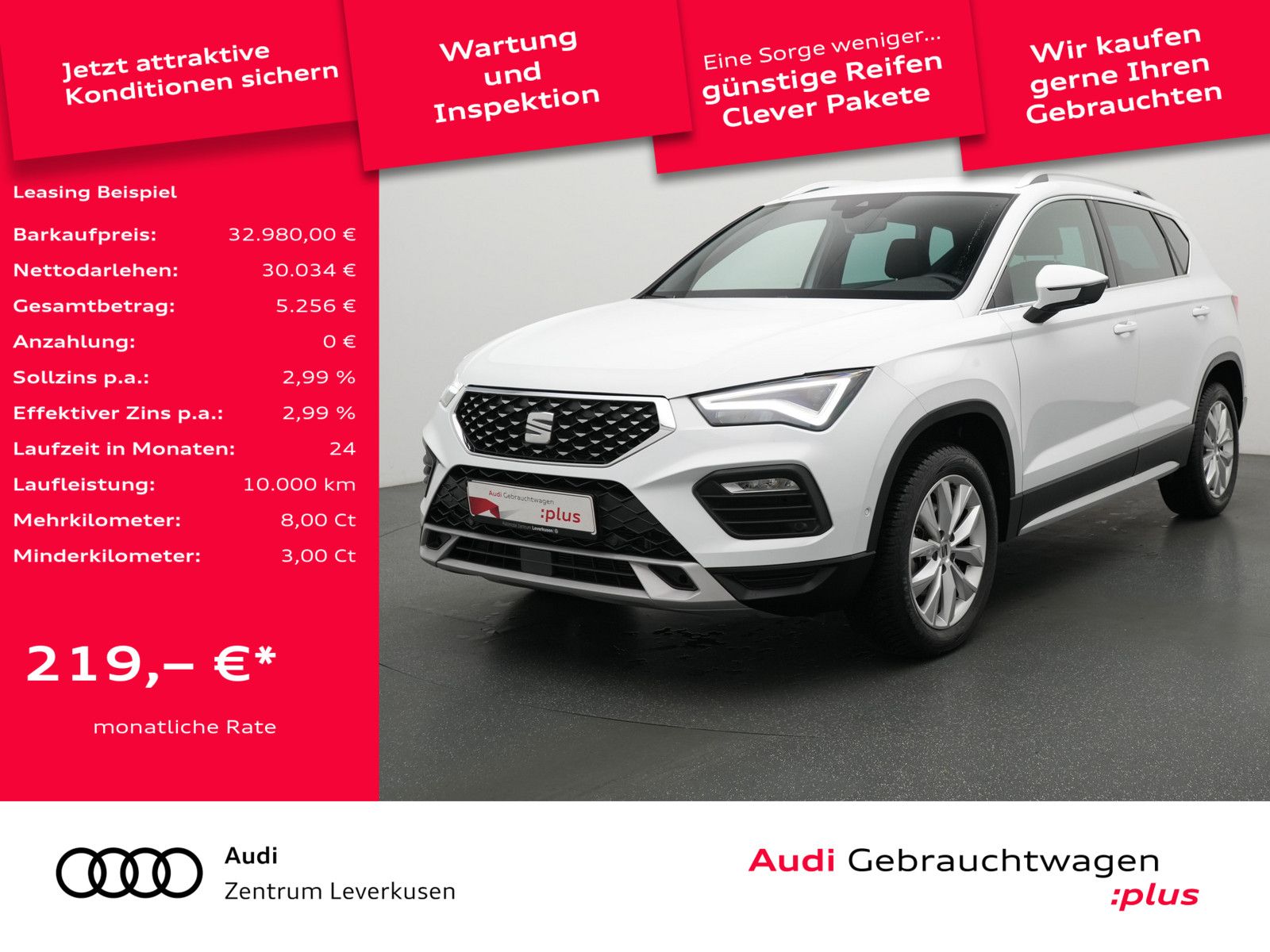 Seat Ateca Xperience DSG ACC NAVI KAM SHZ