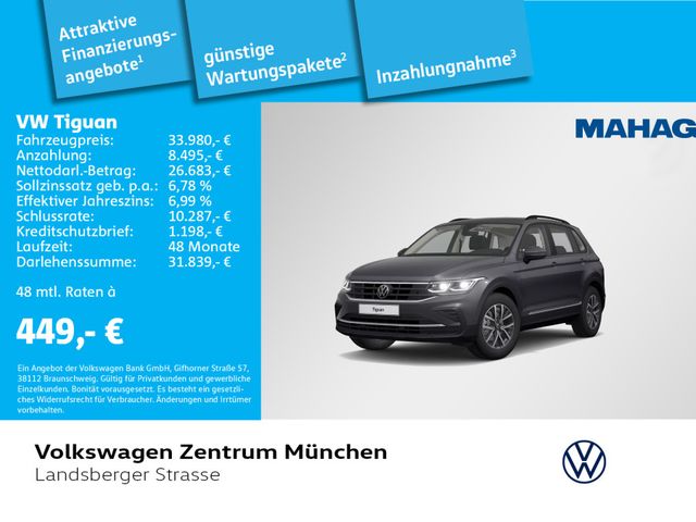 Volkswagen Tiguan 2.0 TDI LIFE AHK ACC IQ.Light Navi eKlapp