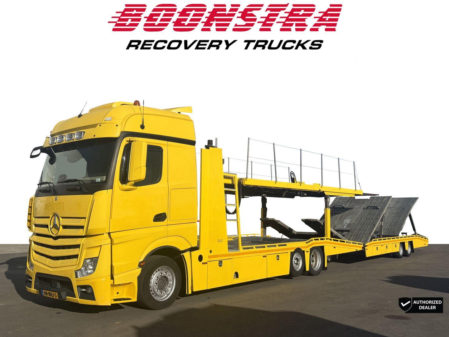 Mercedes-Benz Actros 2445 Tijhof TA12000 7 Car Winch Autotrans