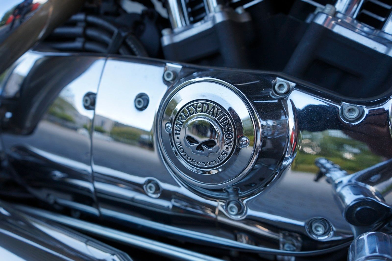 Fahrzeugabbildung Harley-Davidson Sportster XL 1200 Low mit Miller Auspuff
