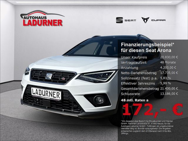 Arona FR 1.5 TSI DSG ACT *VirtCock/LED/ACC/PDC*