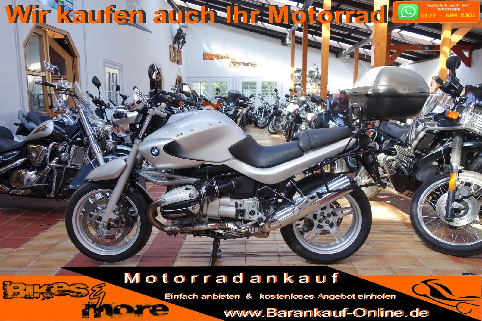 BMW R850 R  ABS TouringEdition+3x Koffer+Service neu