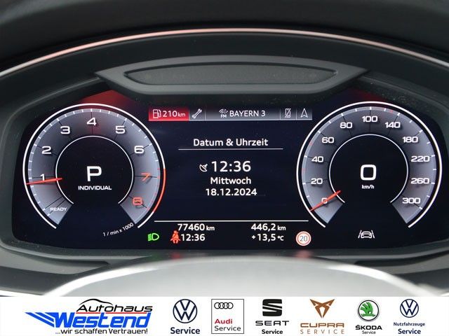 Fahrzeugabbildung Audi A7 Sportback 45 TFSI 180kW S tr qu. Leder HDMatr