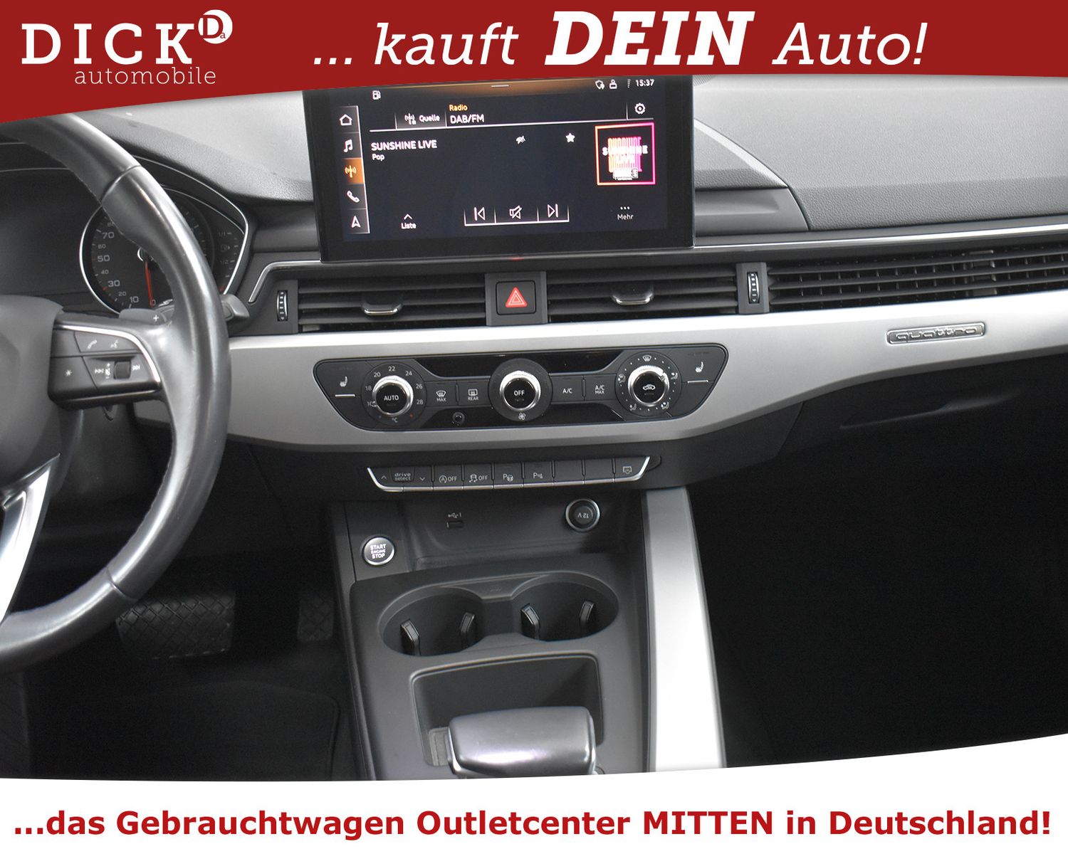 Fahrzeugabbildung Audi A4 40d Quatt S-Tr. Sport S LINE+NAVI+LED+SHZ+18"