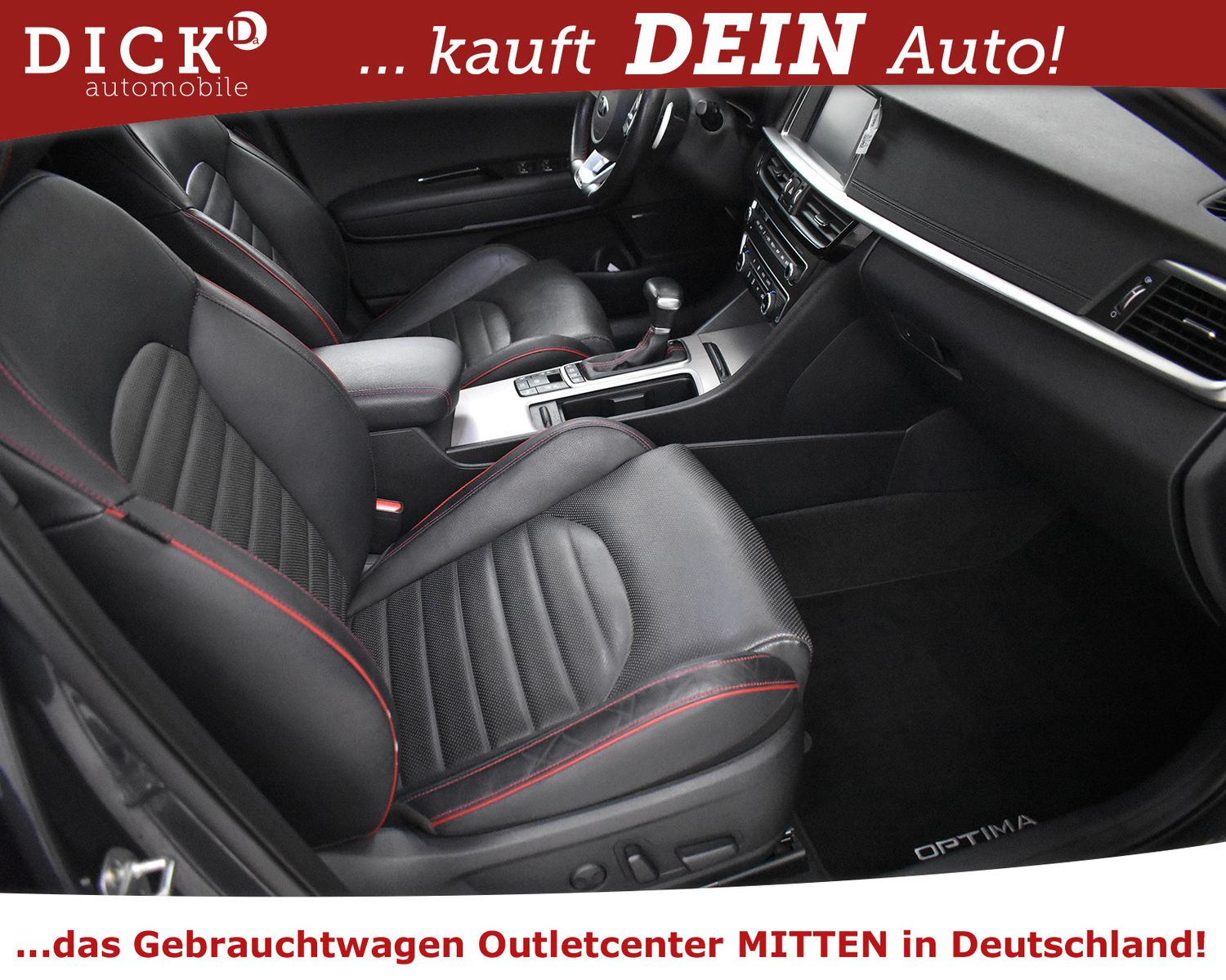 KIA Optima SW 7G-DCT GT-Line PANO+MEMO+KAM+H&K+VOLL+ - Image 12