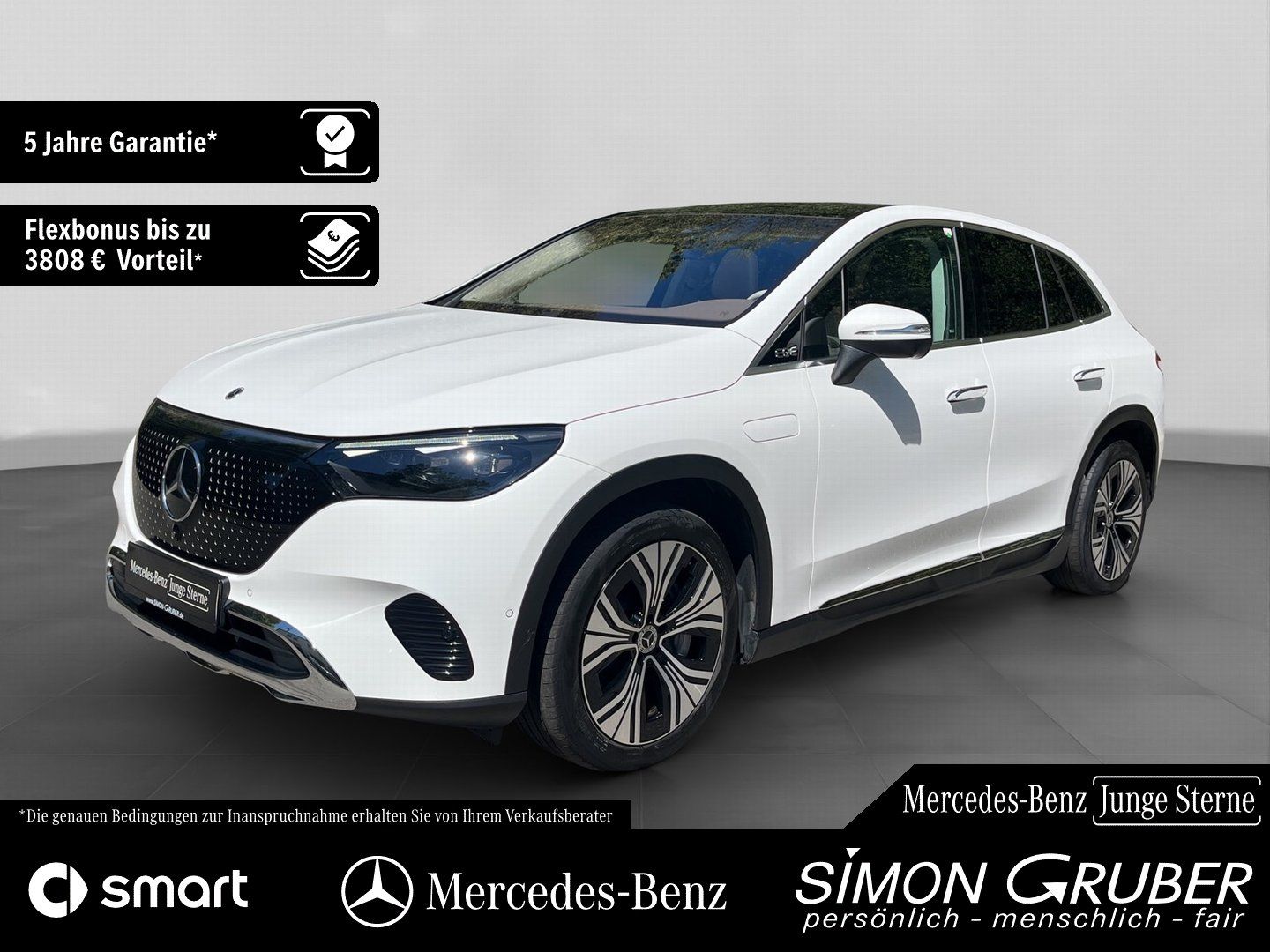 Fahrzeugabbildung Mercedes-Benz EQE 500 4M SUV Hyper Nappa Akustik Sitzlima AHK