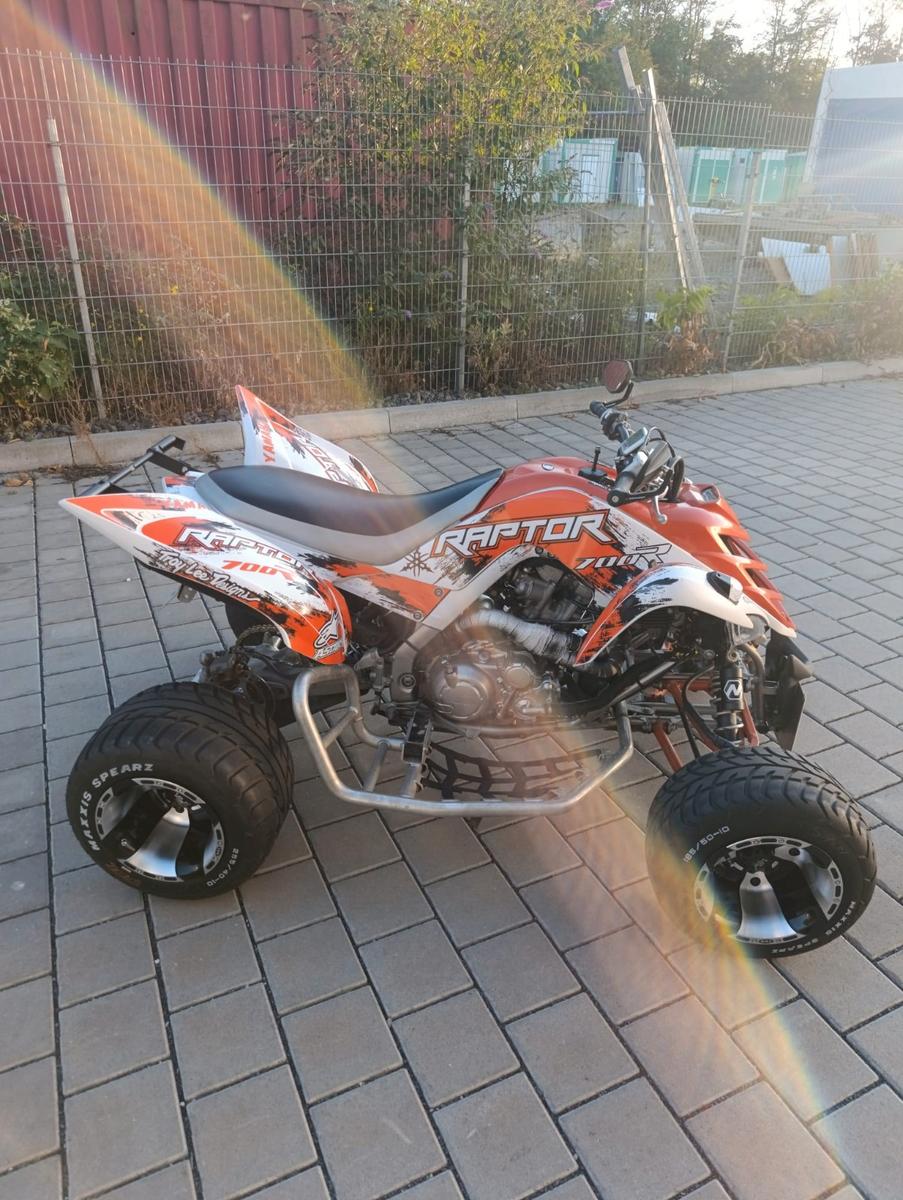 Yamaha Raptor 2007 — interior