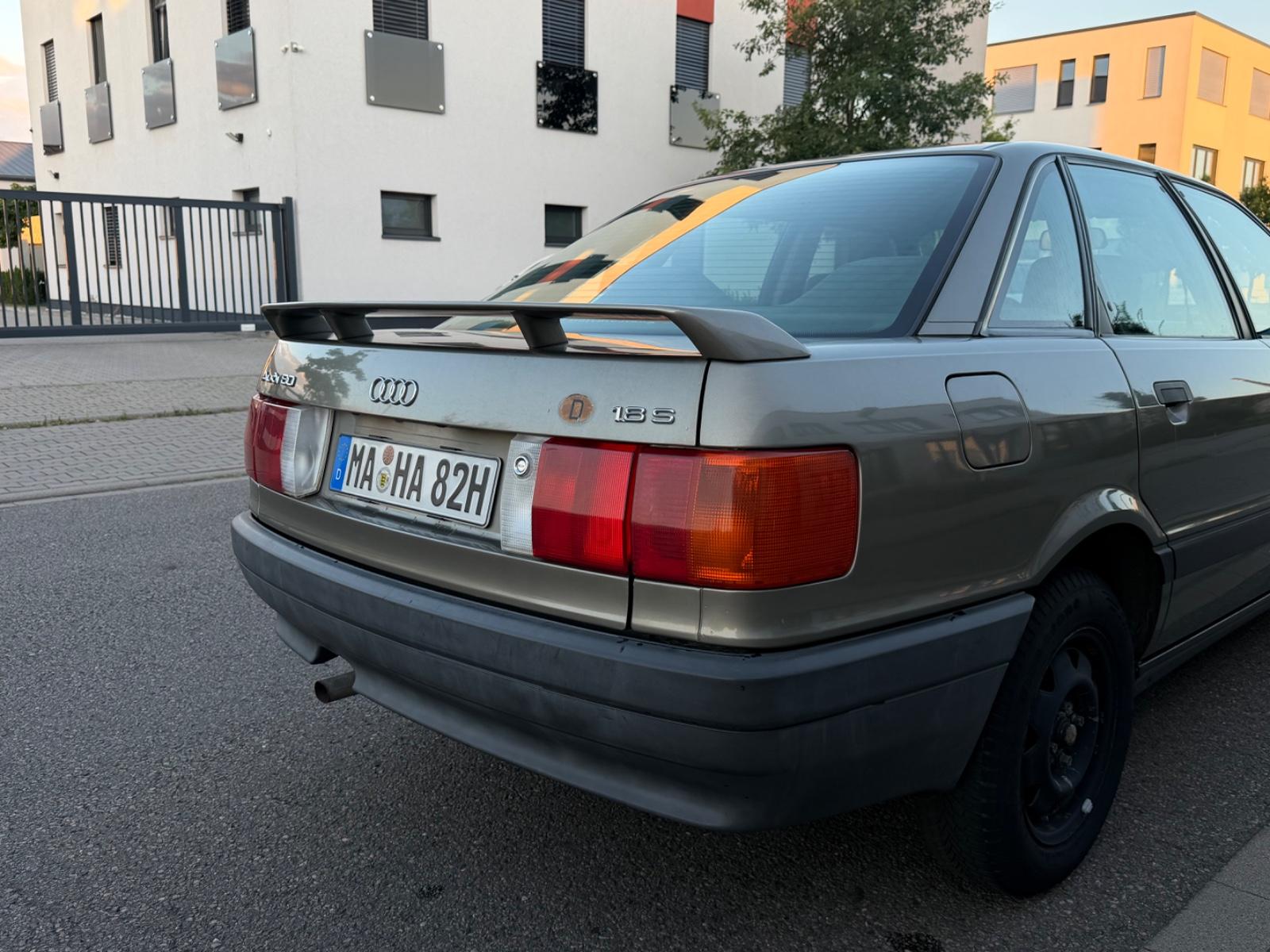 Audi  80 B3 1.8 S | H-Kennzeichen | TÜV neu | Ros