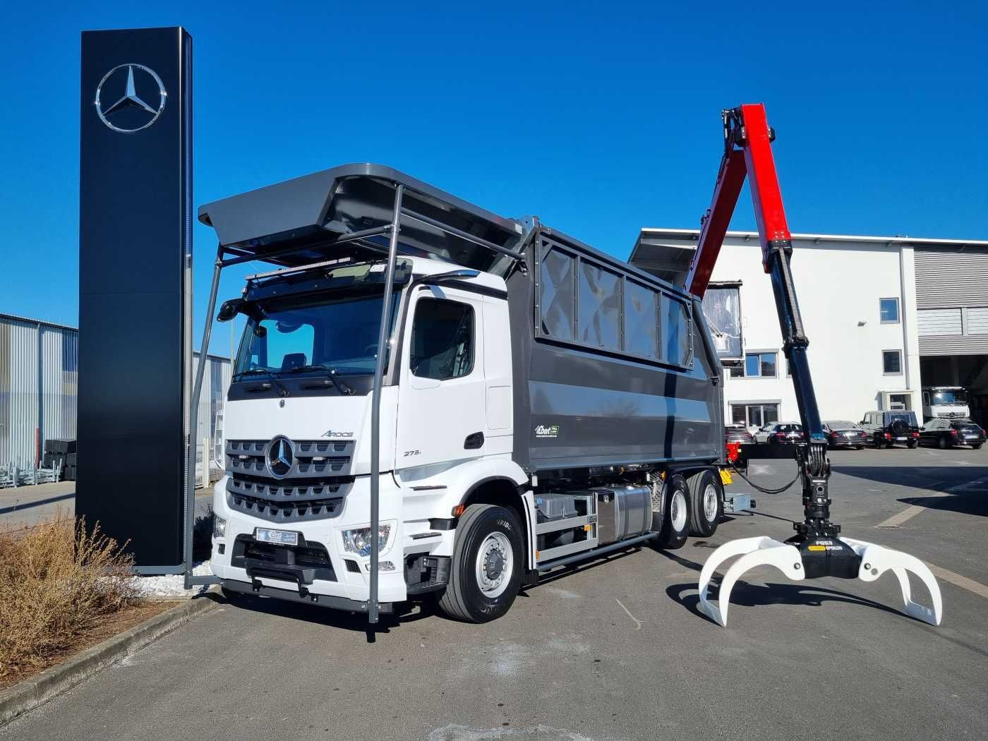 Fahrzeugabbildung Mercedes-Benz Arocs 2751L HAD + Q170L (11,5m!) -EBERT-Fäll-LKW