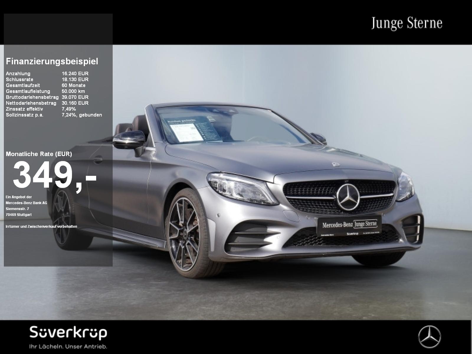 Mercedes-Benz C 400 4M Cabrio AMG NIGHT COMAND MEMO MULTI 360