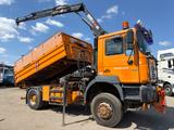 MAN 19.314 4X4 Dreiseitenkipper Hiab 085-2 Funk - MAN 2000 F