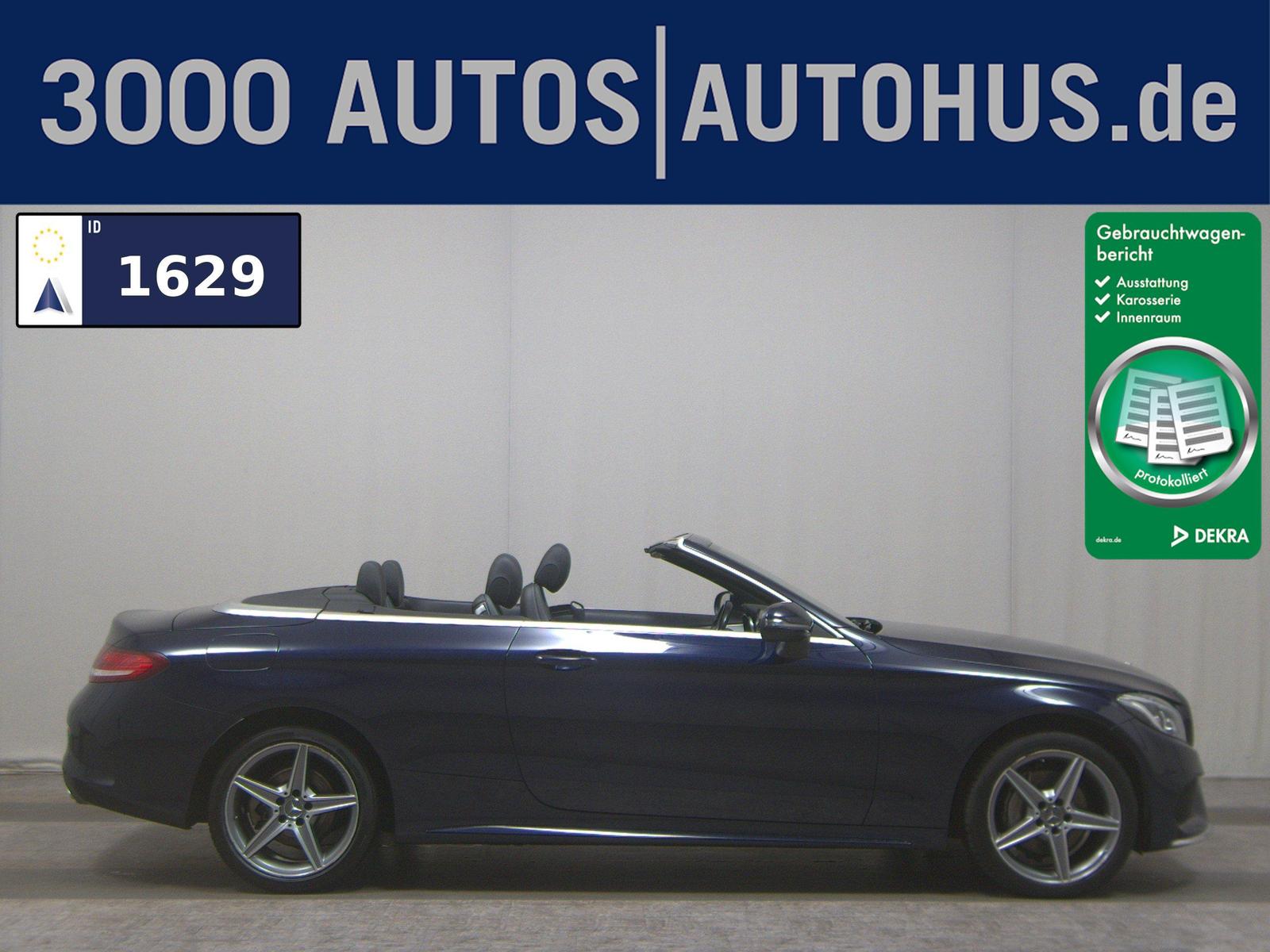 Mercedes-Benz C 200 4M Cabrio AMG-Line Navi LED RfK Keyless