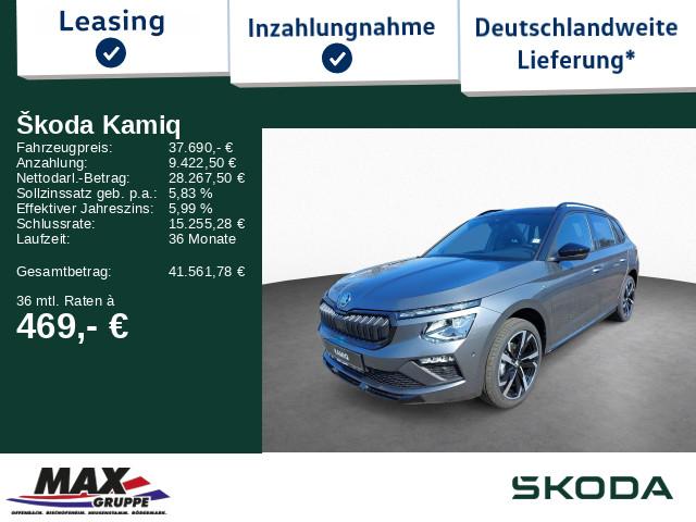Skoda Kamiq Monte Carlo 1.5TSI 110kW PANO+LED+KAM+AHK
