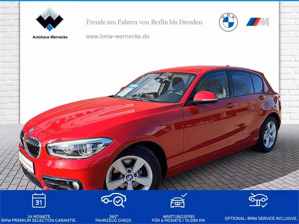 BMW 120i 5-Türer Sport Line HiFi LED RFK Navi Bus.