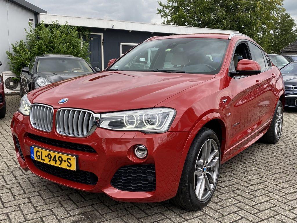 BMW X4 3.5D X-Drive M-pack 2014 Rood Dealerauto