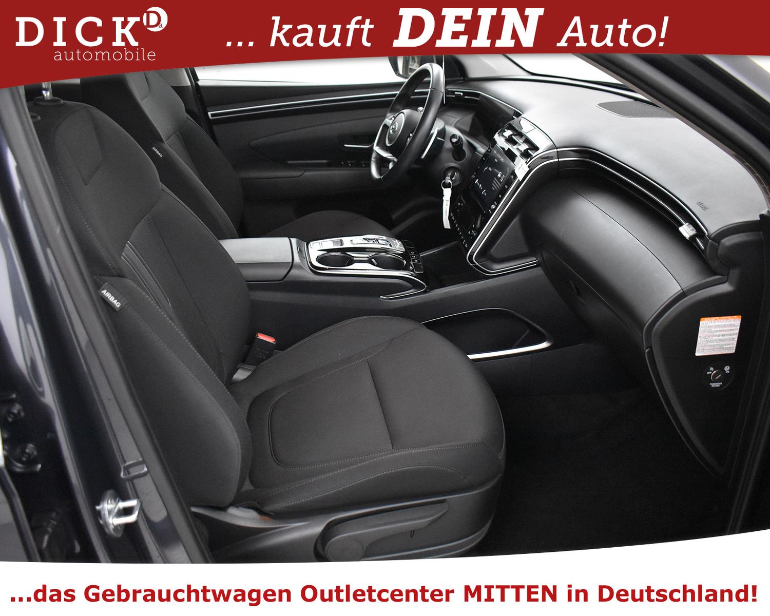 HYUNDAI Tucson 1.6 T Hyb 4WD >KAMERA+AHK+VIRTU+DAB+19" - Image 12