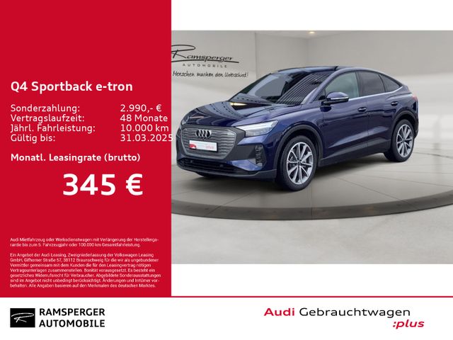 Audi Q4 Sportback e-tron 45 LED ACC Kamera AHK