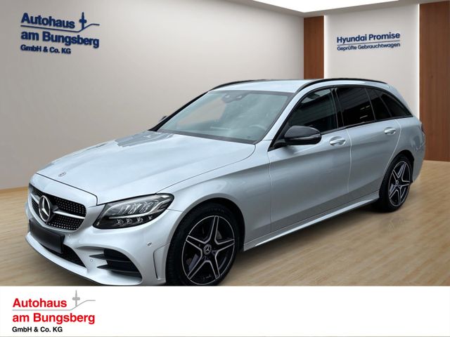 Mercedes-Benz C 180 T-Modell AMG-Line Night-Paket Navi Keyless