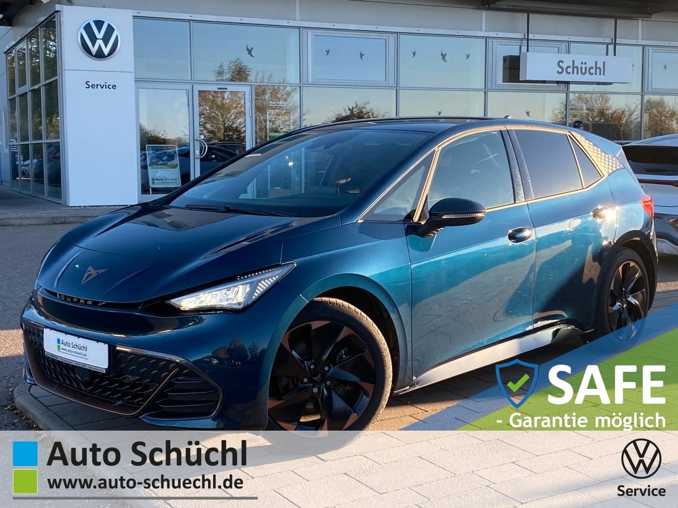 Cupra Born eBoost WÄRMEPUMPE+SUPERSPORTLENKRAD+PILOT-