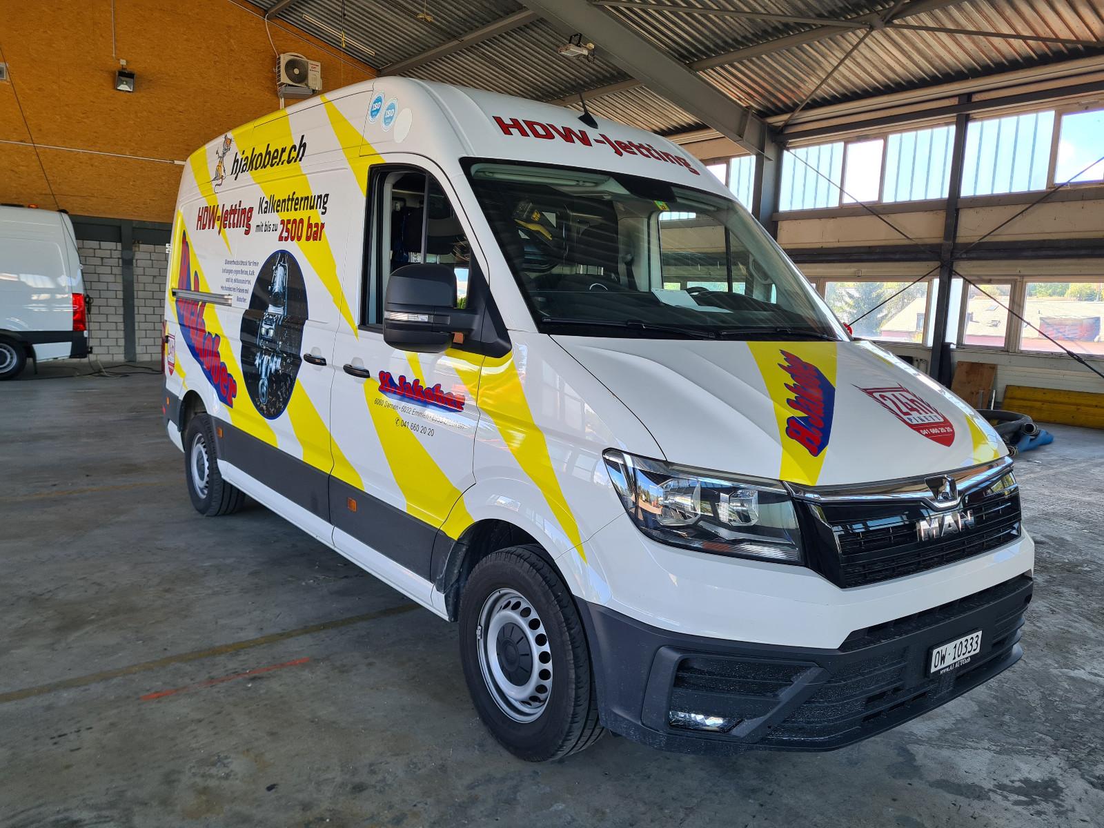 MAN TGE 3.180 ID-Tec Kanal Sewer Jetting D. Kaiser