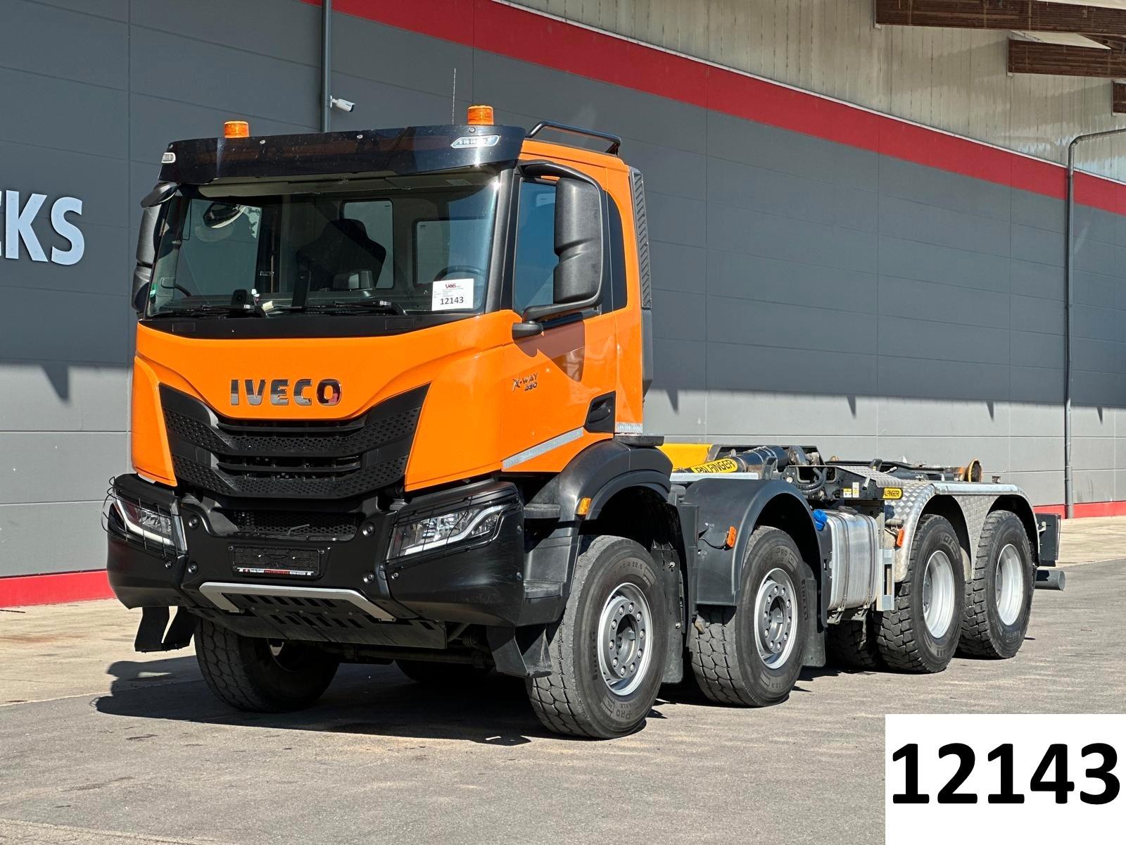 Iveco XWay 480 8x4 BL  PALFINGER P24A AK / Retarder