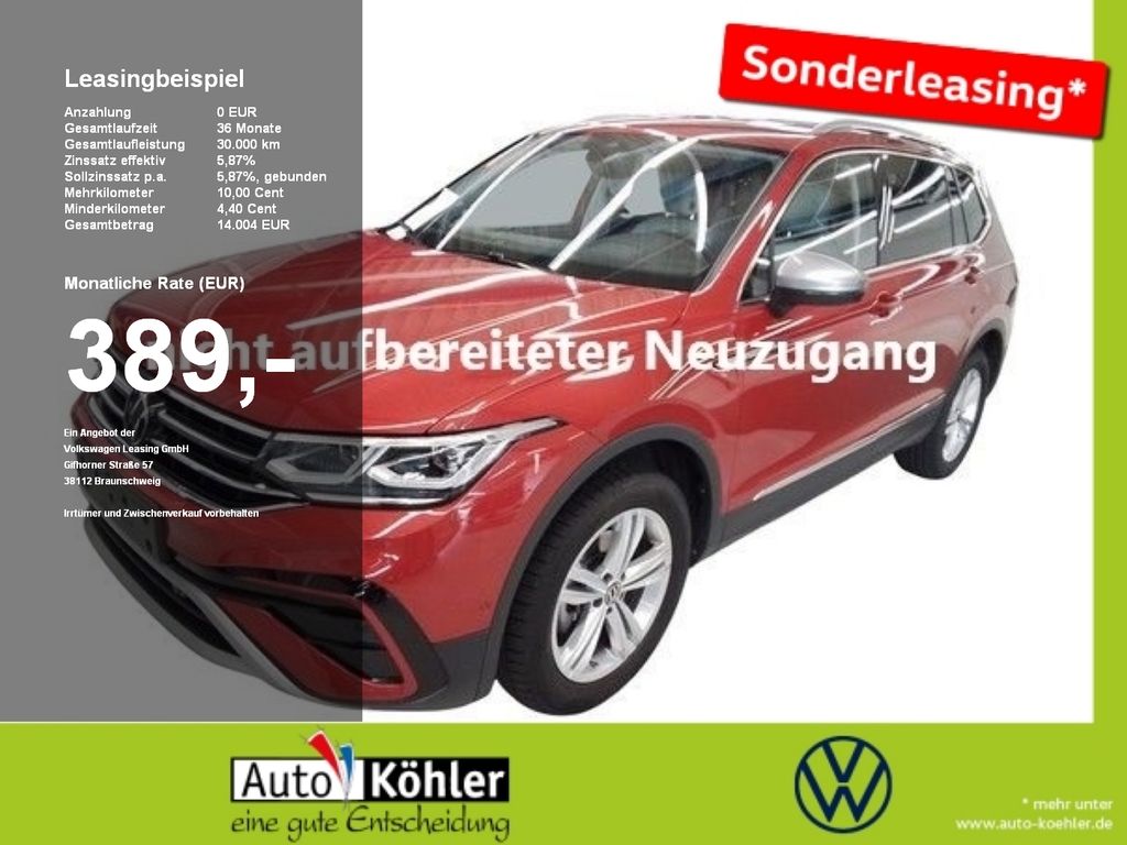 Tiguan Allspace Elegance TDi DSG Top-Ausstattung
