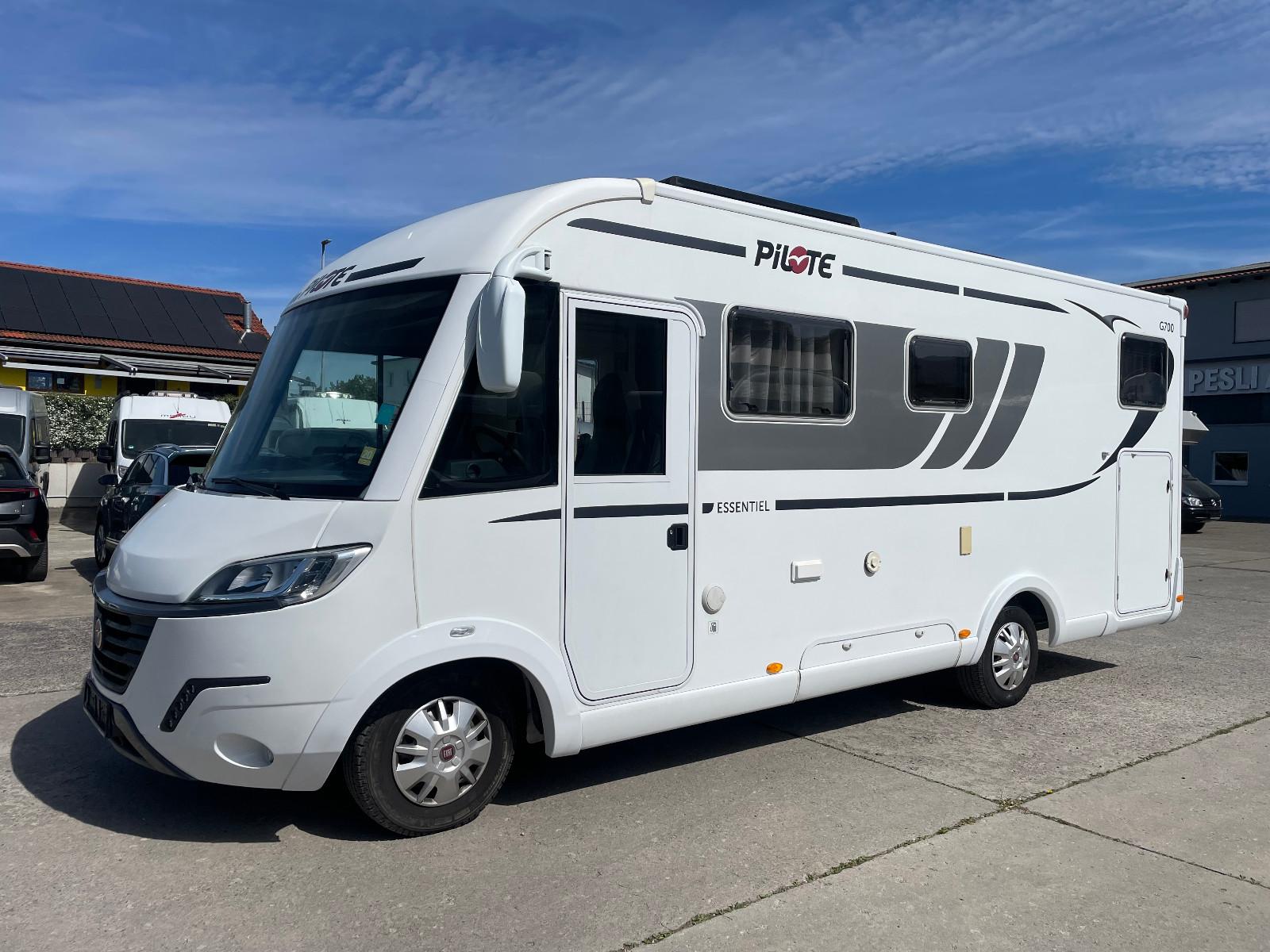 Pilote G700 GT Automatik-Hub+Einzelbetten-2*Klima-Solar