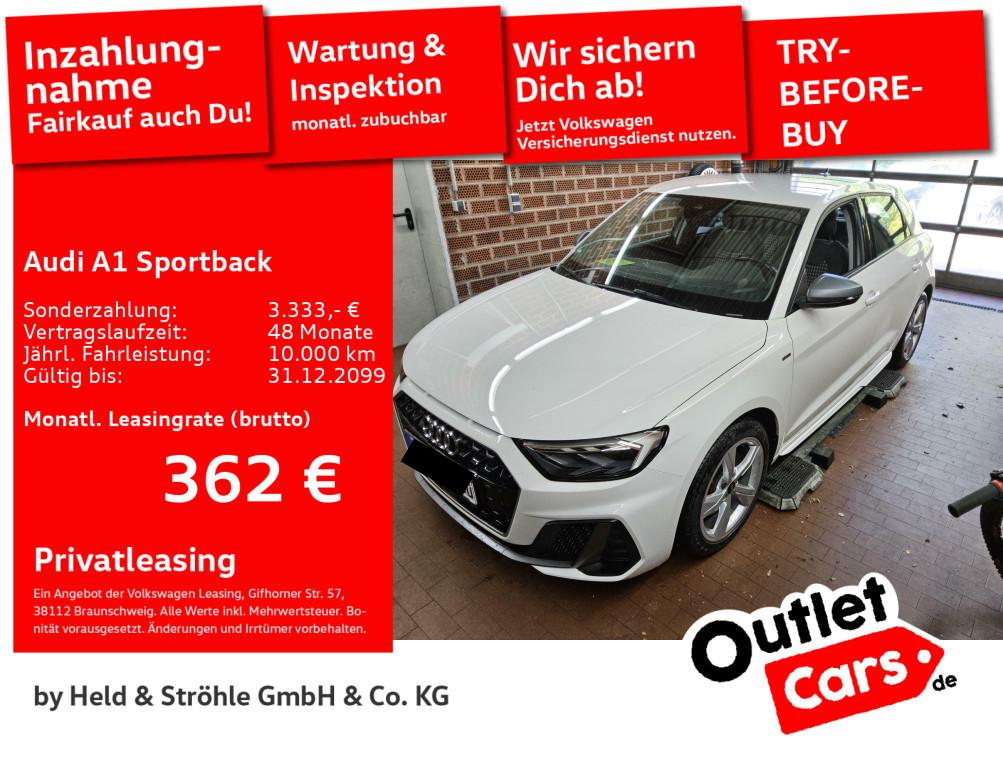Audi A1 Sportback S-Line 40 TFSI LED NAVI+ SHZ