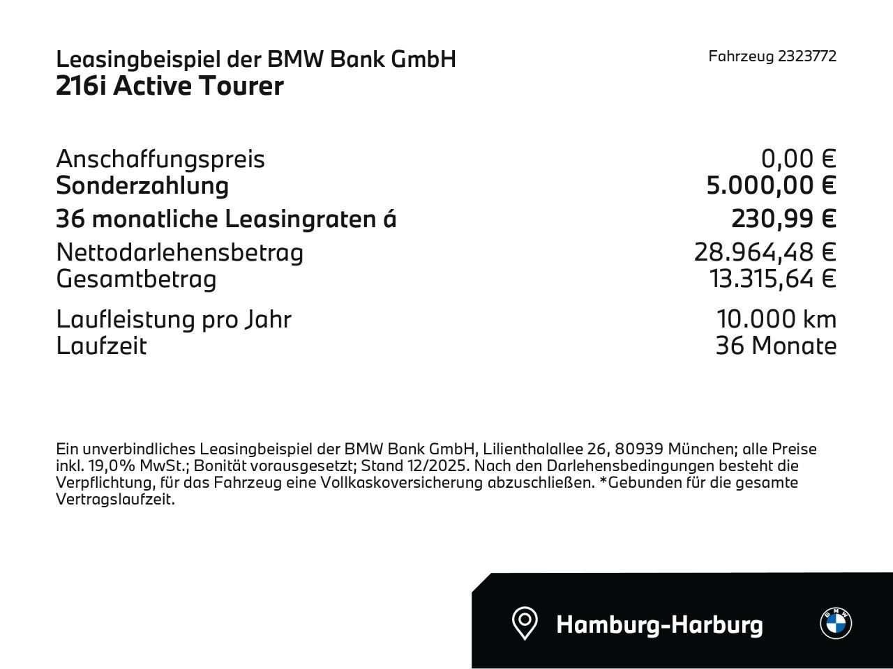 BMW 216 Active Tourer - Bild 2