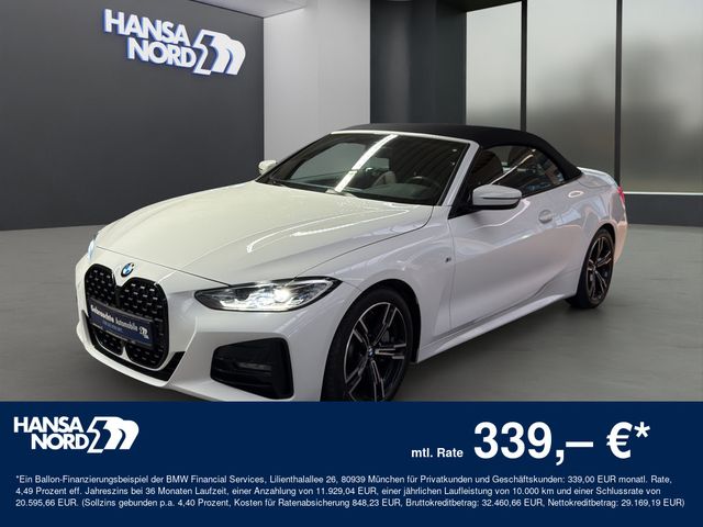 BMW 430i Cabrio M-SPORT LED NAVI STANDH PDC AHK 18"