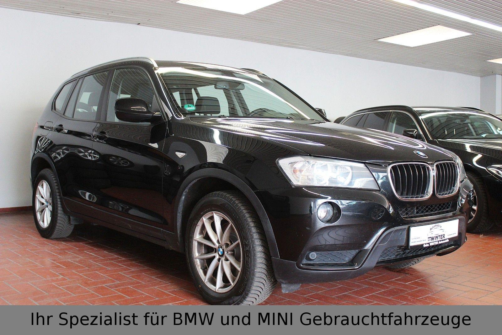 BMW X3 20i xDrive*Vollleder*Navi*Scheckheft