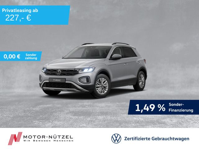 Volkswagen T-Roc 1.0 TSI LIFE 5JG+LED+NAVI+AHK+SHZ+DAB+ALU