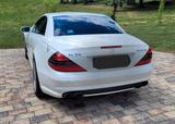 Mercedes-Benz SL 55 AMG AMG - weiße Mercedes-Benz SL 55 AMG