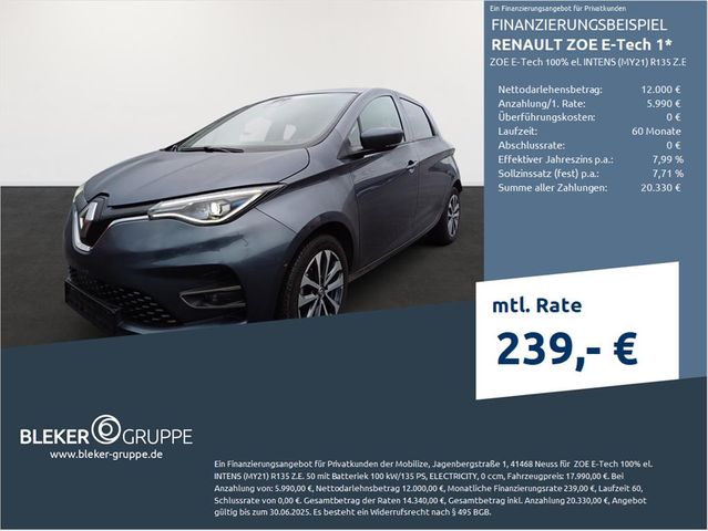 Renault ZOE Intens Z.E. 50 R135 Kaufbatterie